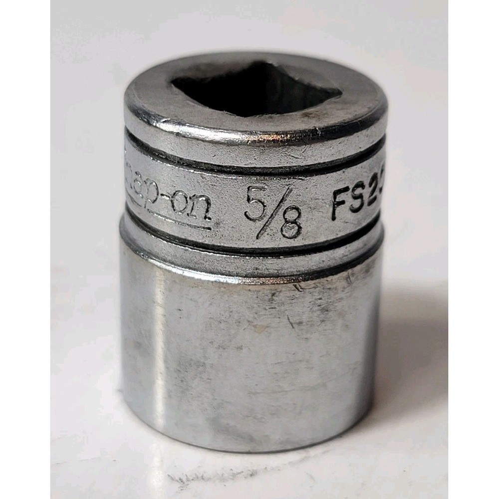Snap-On Tools 5/8" Socket 6 Point Shallow 3/8" Drive SAE FS201